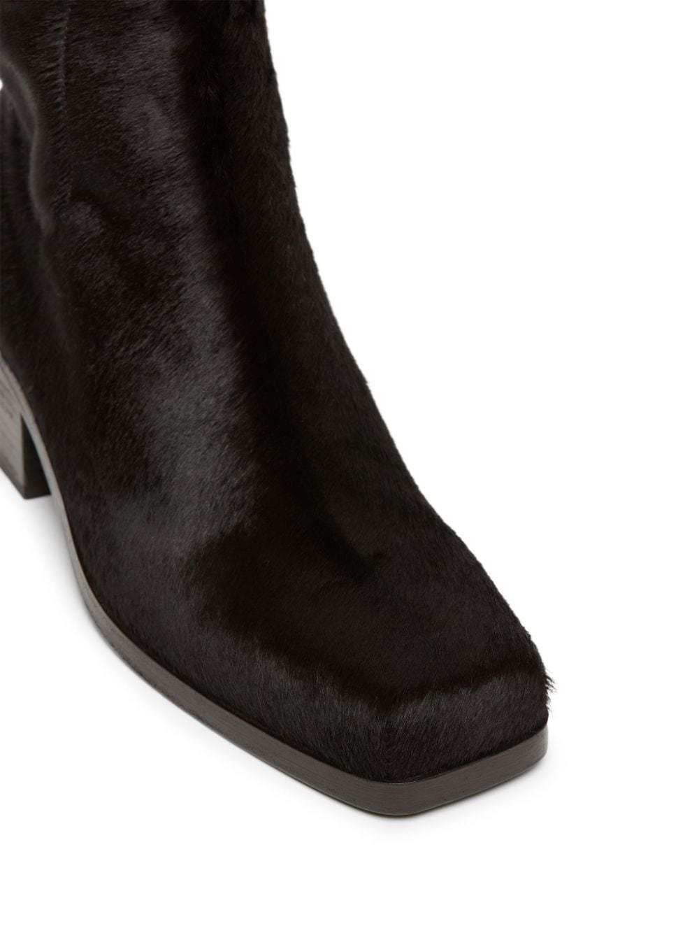 Marsèll Thick Heeled Short Boots In Black