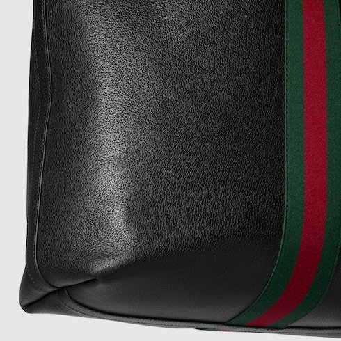 Gucci Ophidia Large Tote Bag In Black
