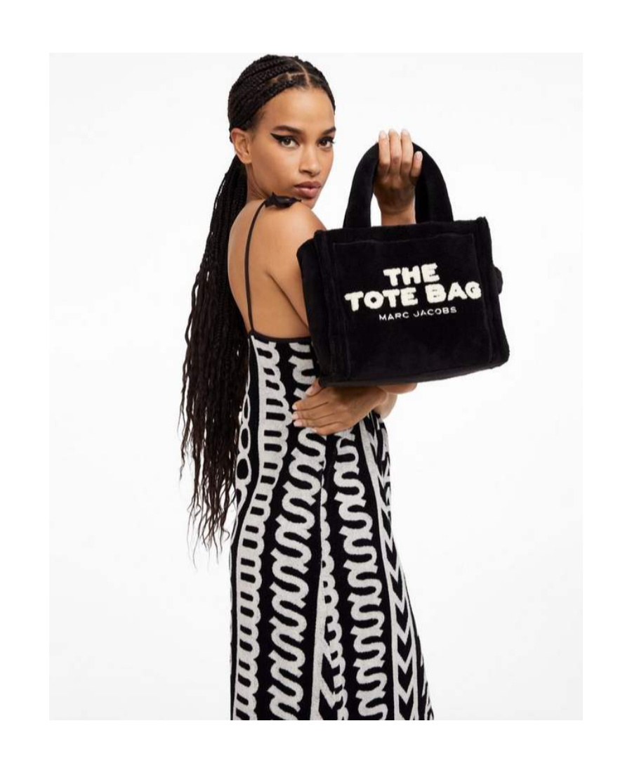 Marc Jacobs The Terry Mini Tote Bag In Black