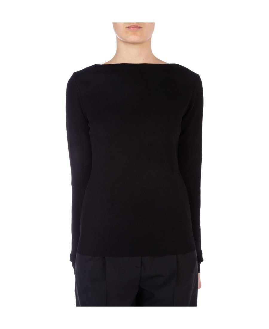 Givenchy Post-quality Lace Sweater In Black