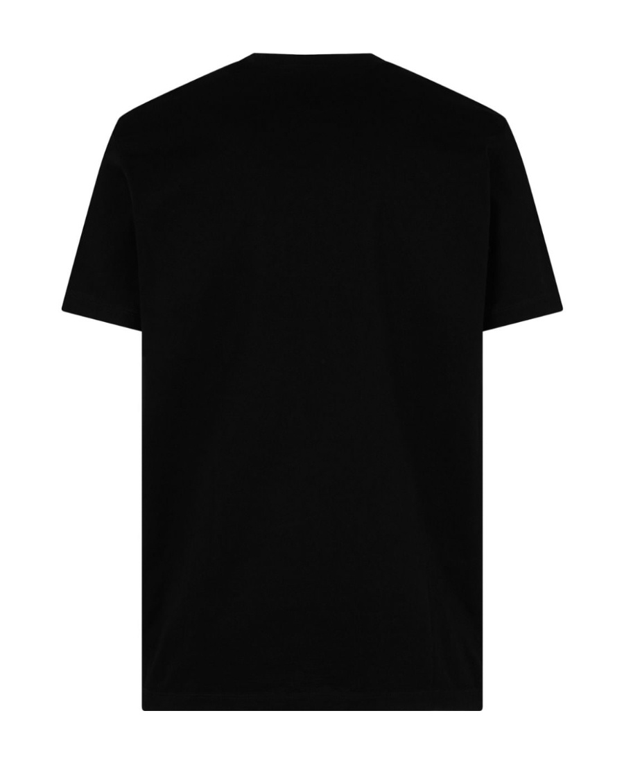 Dsquared2 Black Cotton Cool Fit Crewneck T-shirt In Black