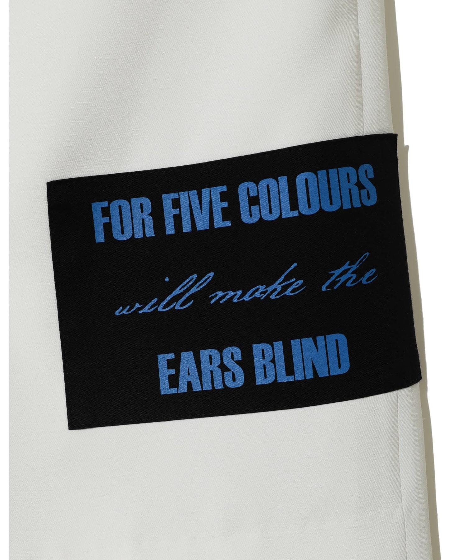 Undercover White Appliqué Shorts In White