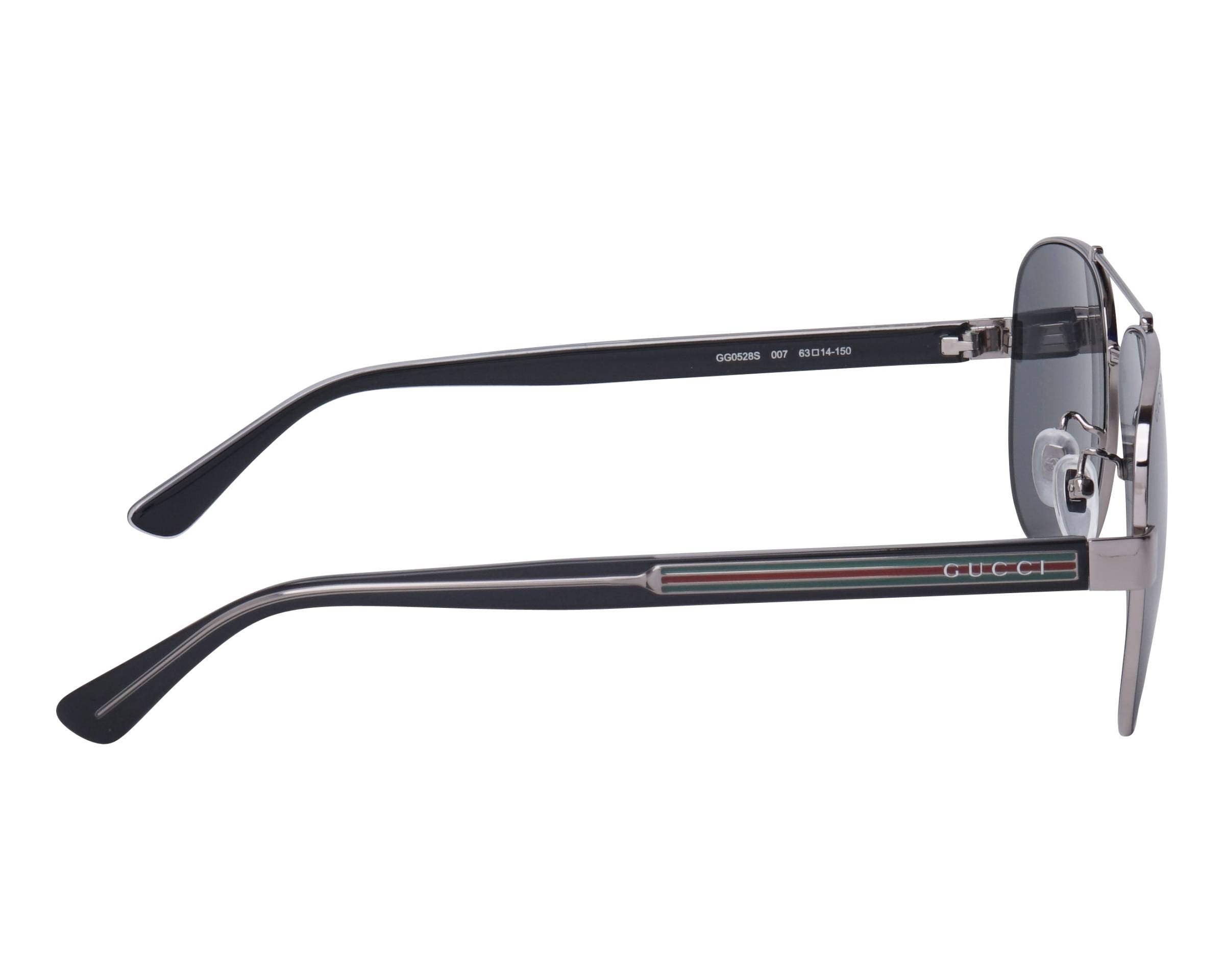 Gucci Round-frame Sunglasses In Black