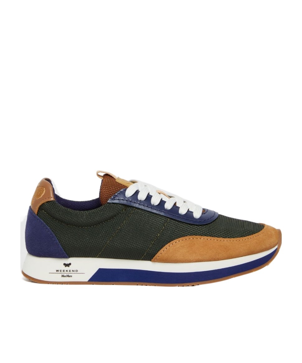 Weekend Max Mara Laced Sneakers In Multicolor
