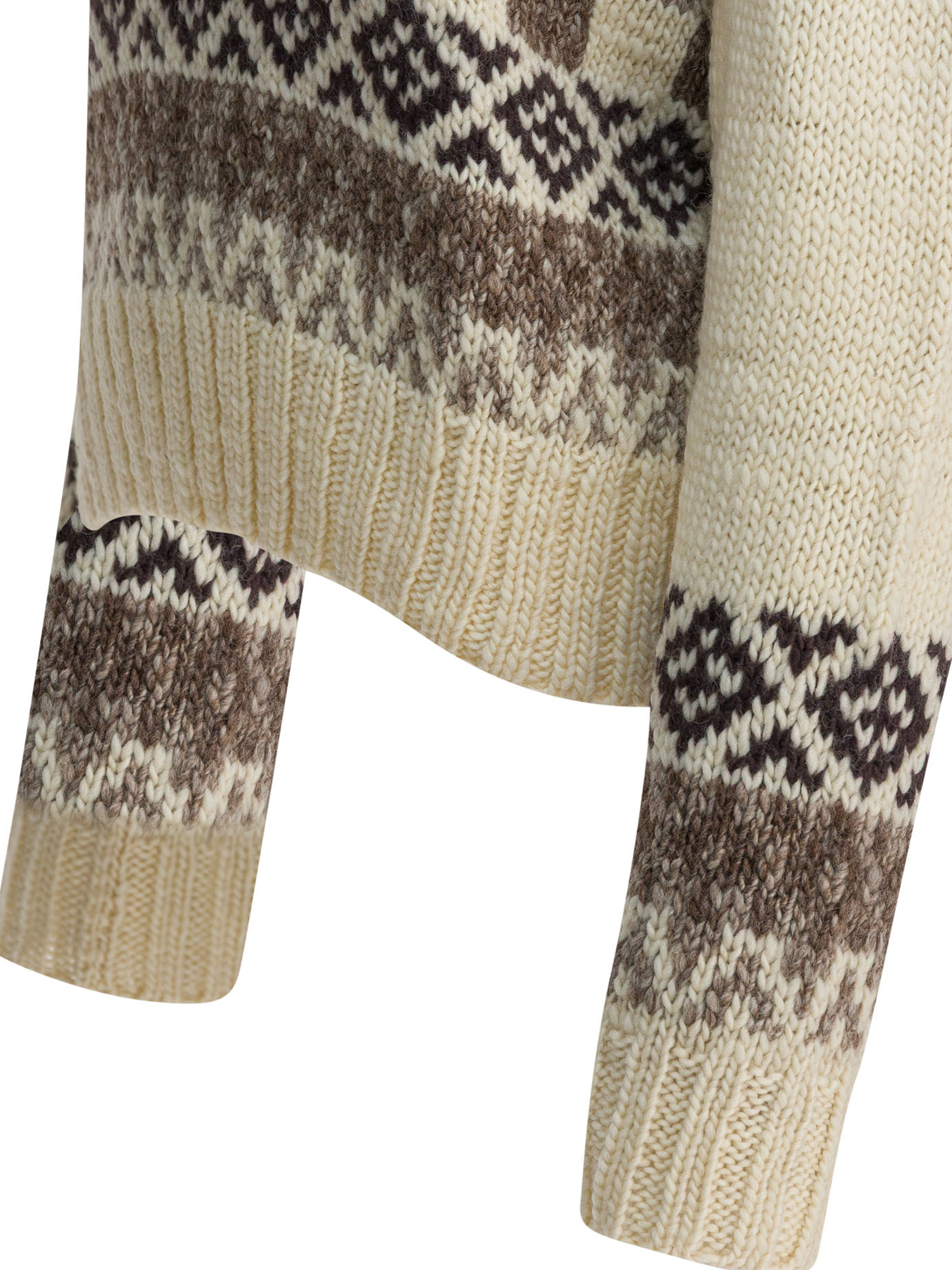 Polo Ralph Lauren Long-sleeved Sweater In Neutral