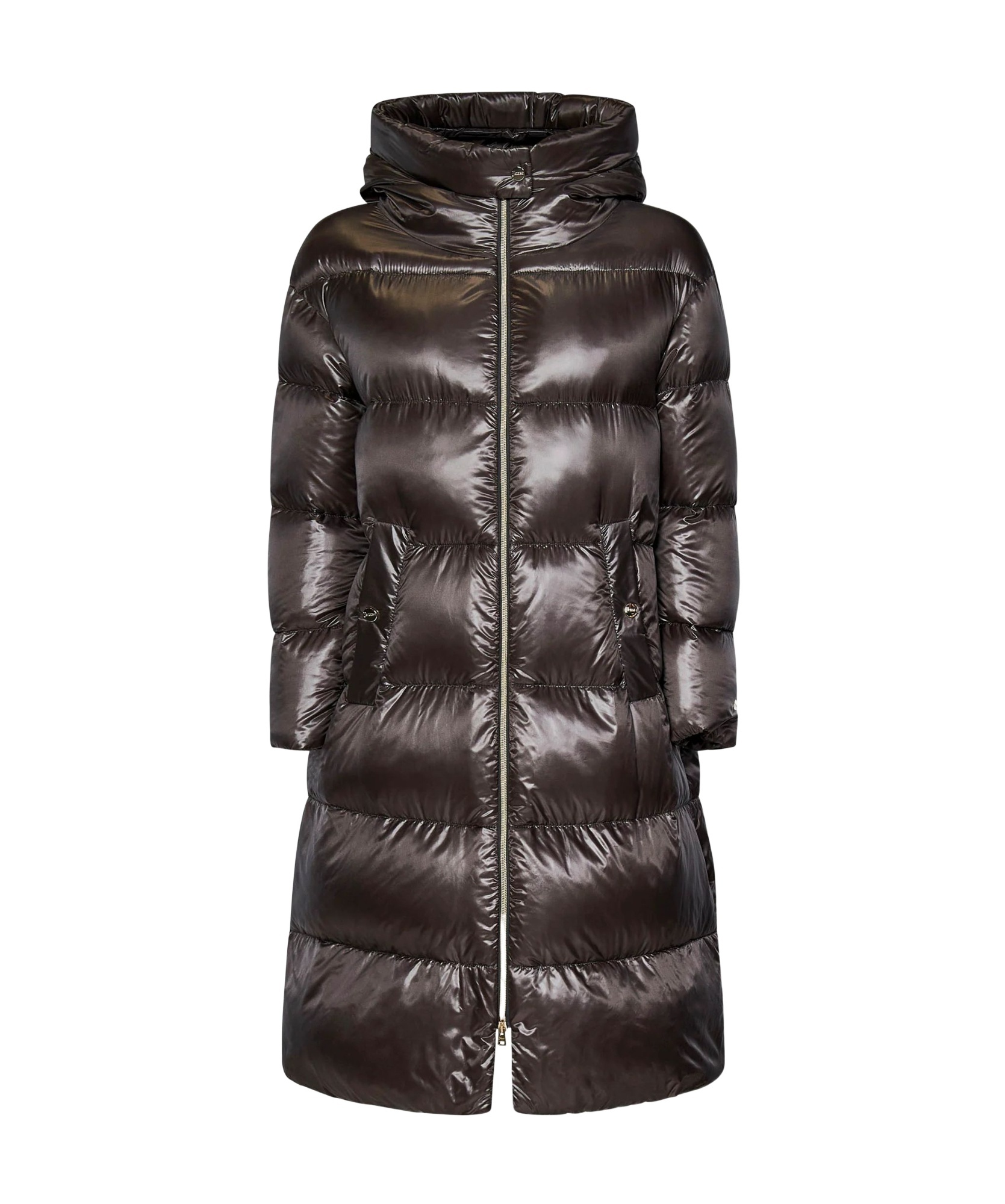 Herno Padded Coat In Black