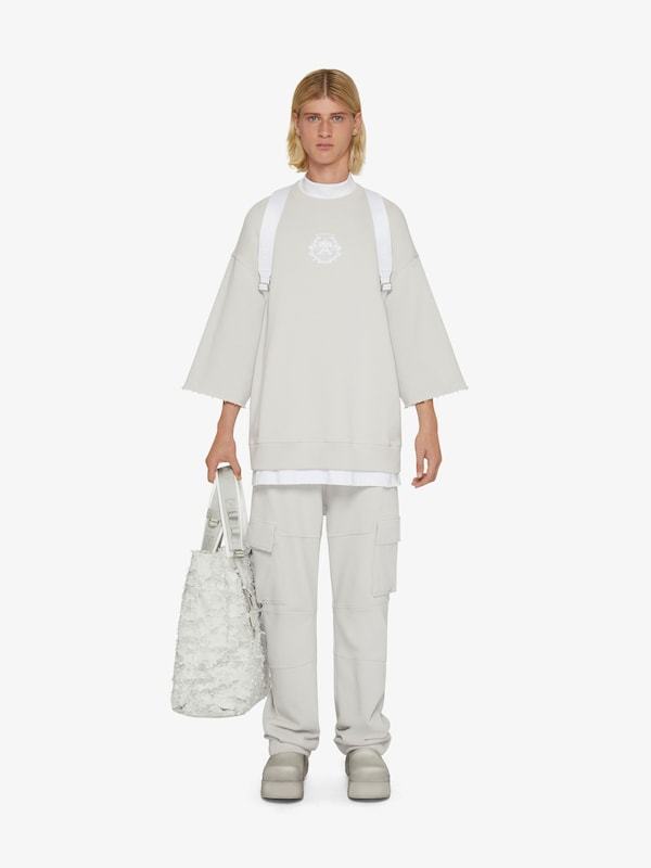 Givenchy Cargo Pockets Detail Sweatpants In White