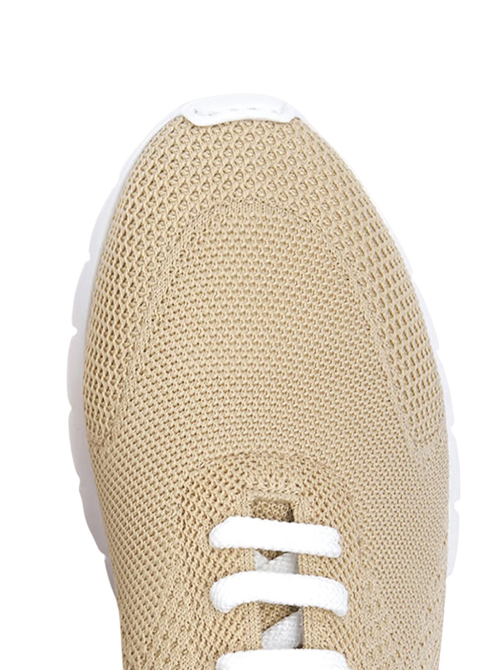 Kiton Straw Fit Running Sneakers In Nude