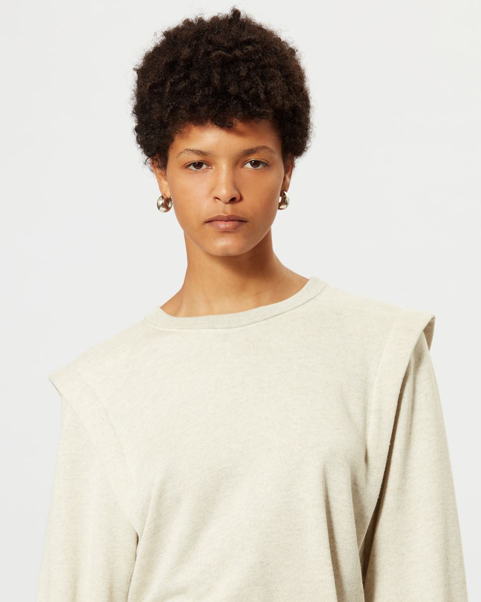 Isabel Marant Étoile Long Sleeved Dress In White