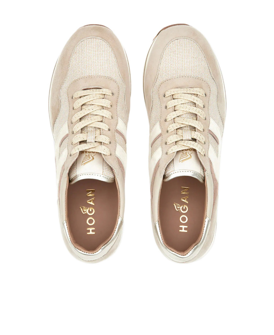 Hogan Midi H222 Off Whitepink In Nude