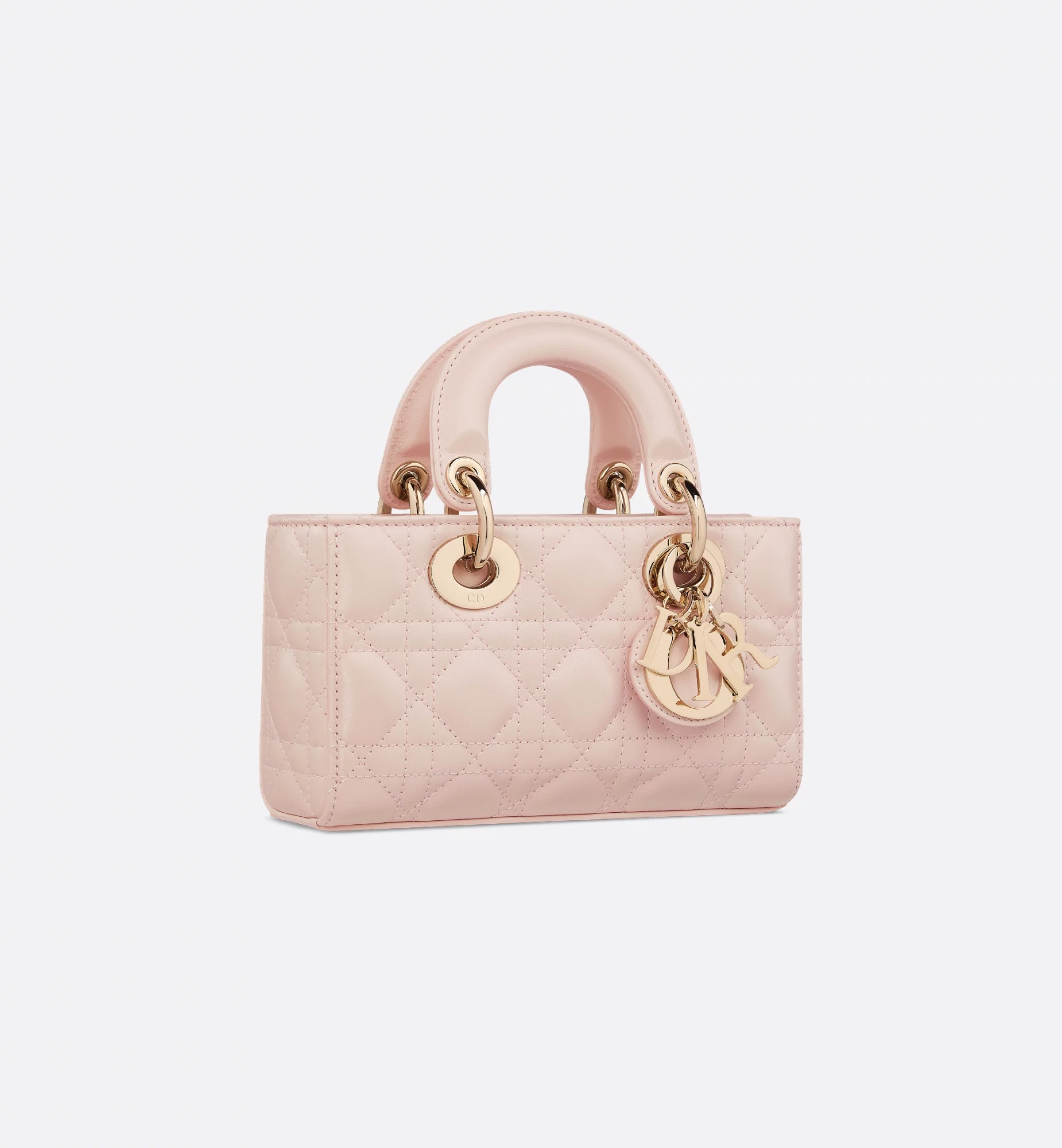 Dior Mini Lady D-joy Bag In Pink