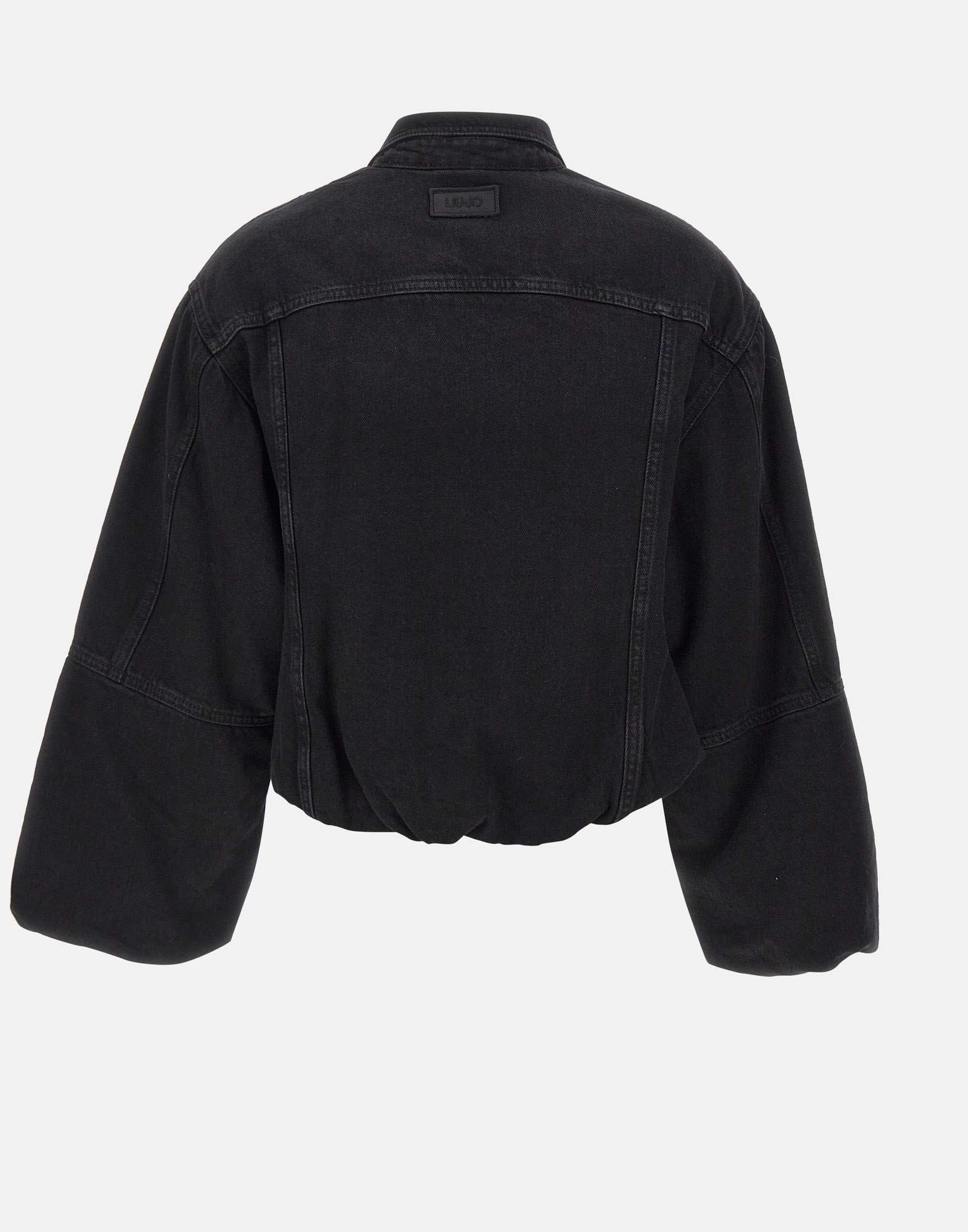 Liu •jo Liu Jo Denim Jacket In Black