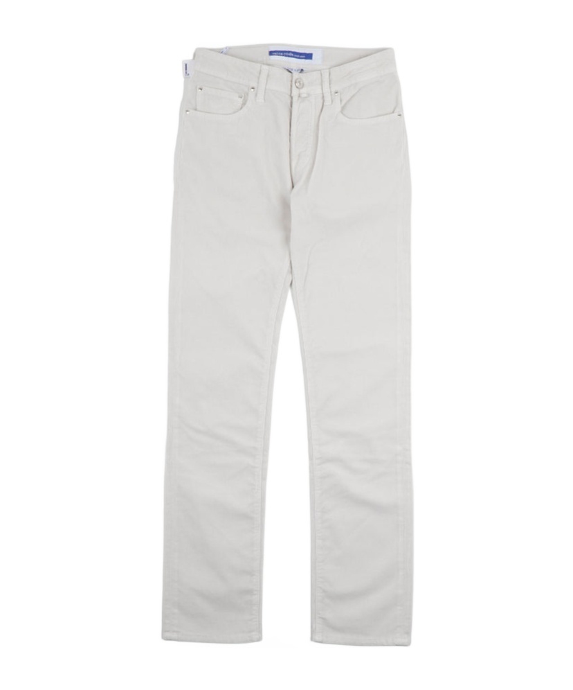 Jacob Cohen Skinny-cut Leg Trousers In White