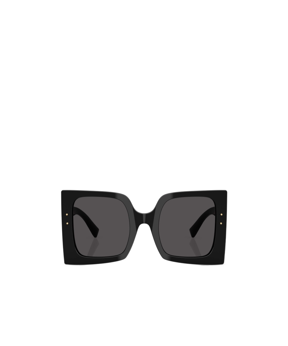 Dolce & Gabbana Rectangular Sunglasses In Black