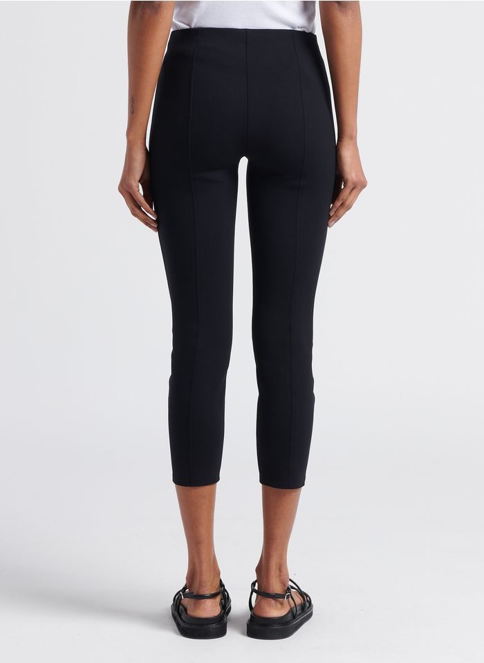 Theory High Waist Leggings In Black