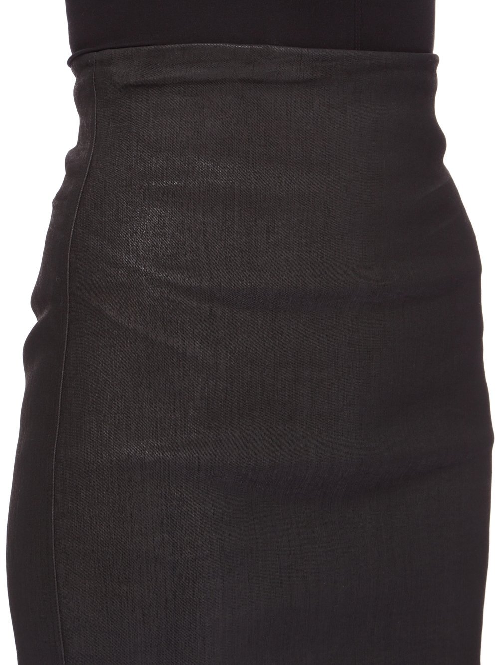 Rick Owens Drkshdw High Waist Skirt In Black