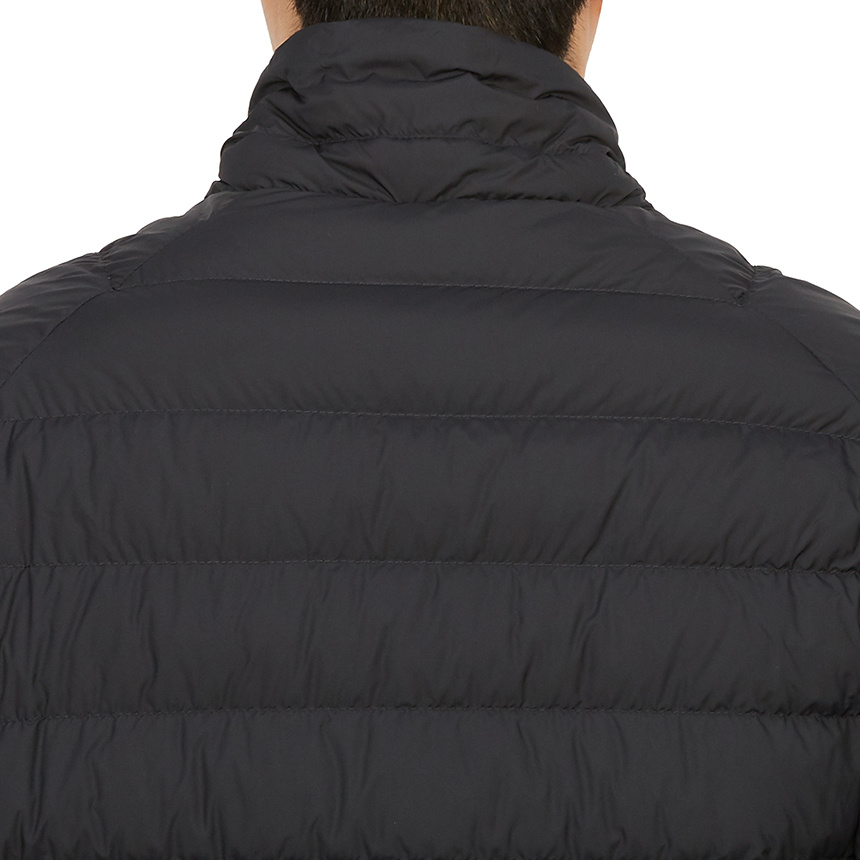 Parajumpers High-collar Long-sleeved Down Jacket In Black