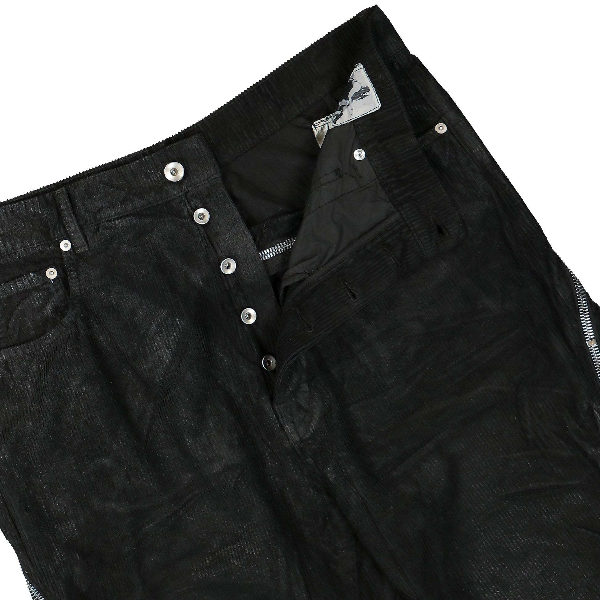 Rick Owens Drkshdw Belt-loop Jeans In Black