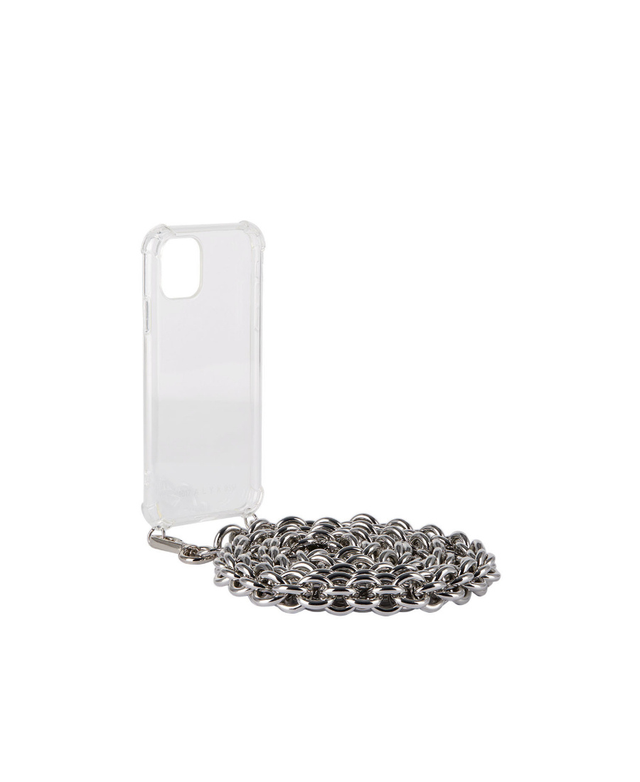 Alyx Small Thick Chain Iphone 11 Mobile Phone Case In White