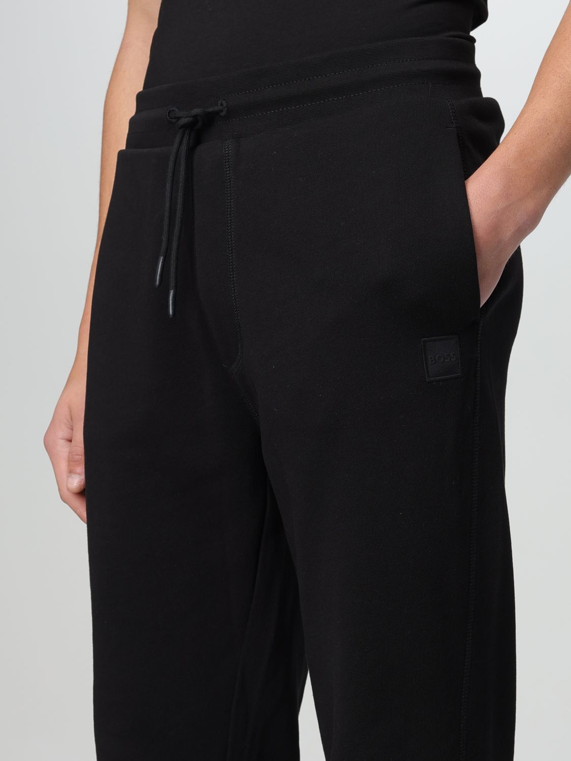 Hugo Boss Rope Sweatpants In Black
