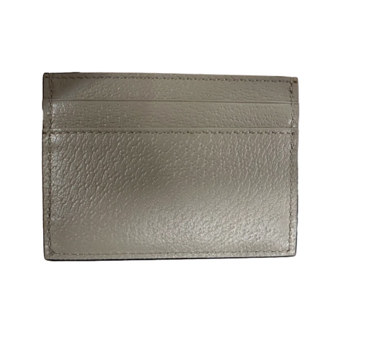 Gucci Square Card Holder In Green