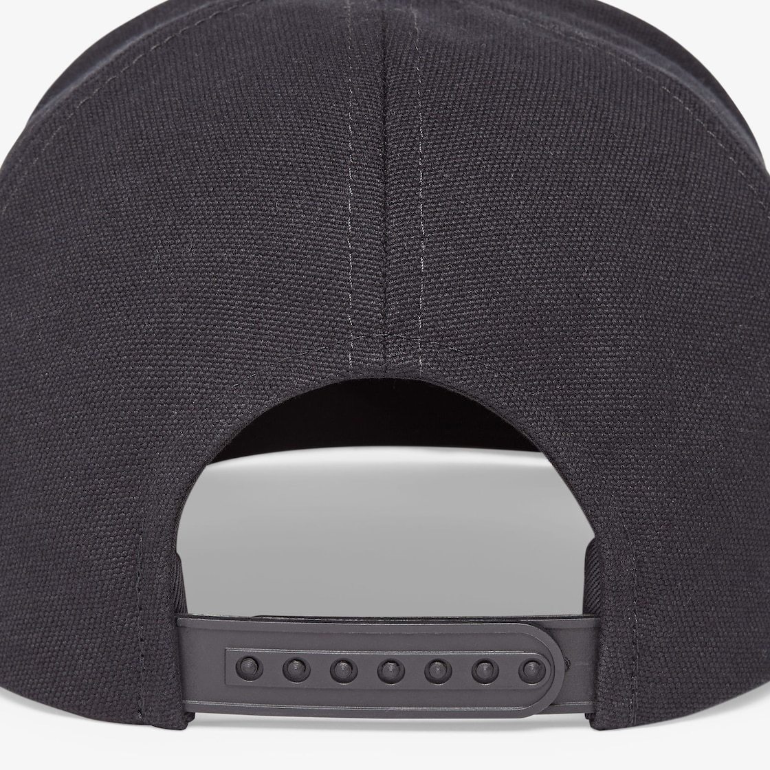 Fendi Ff-logo Embroidery Cotton Baseball Cap In Black