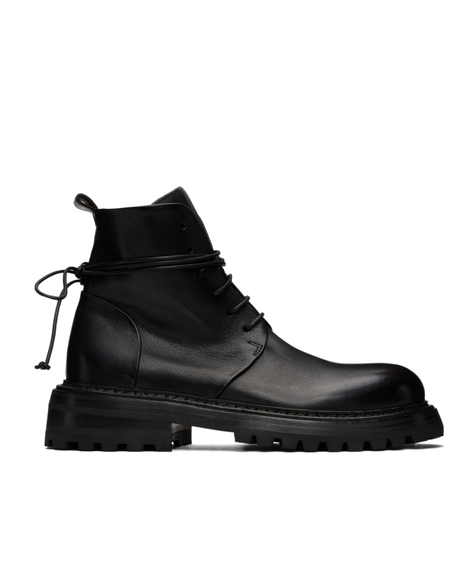 Marsèll Combat Ankle Boots In Black