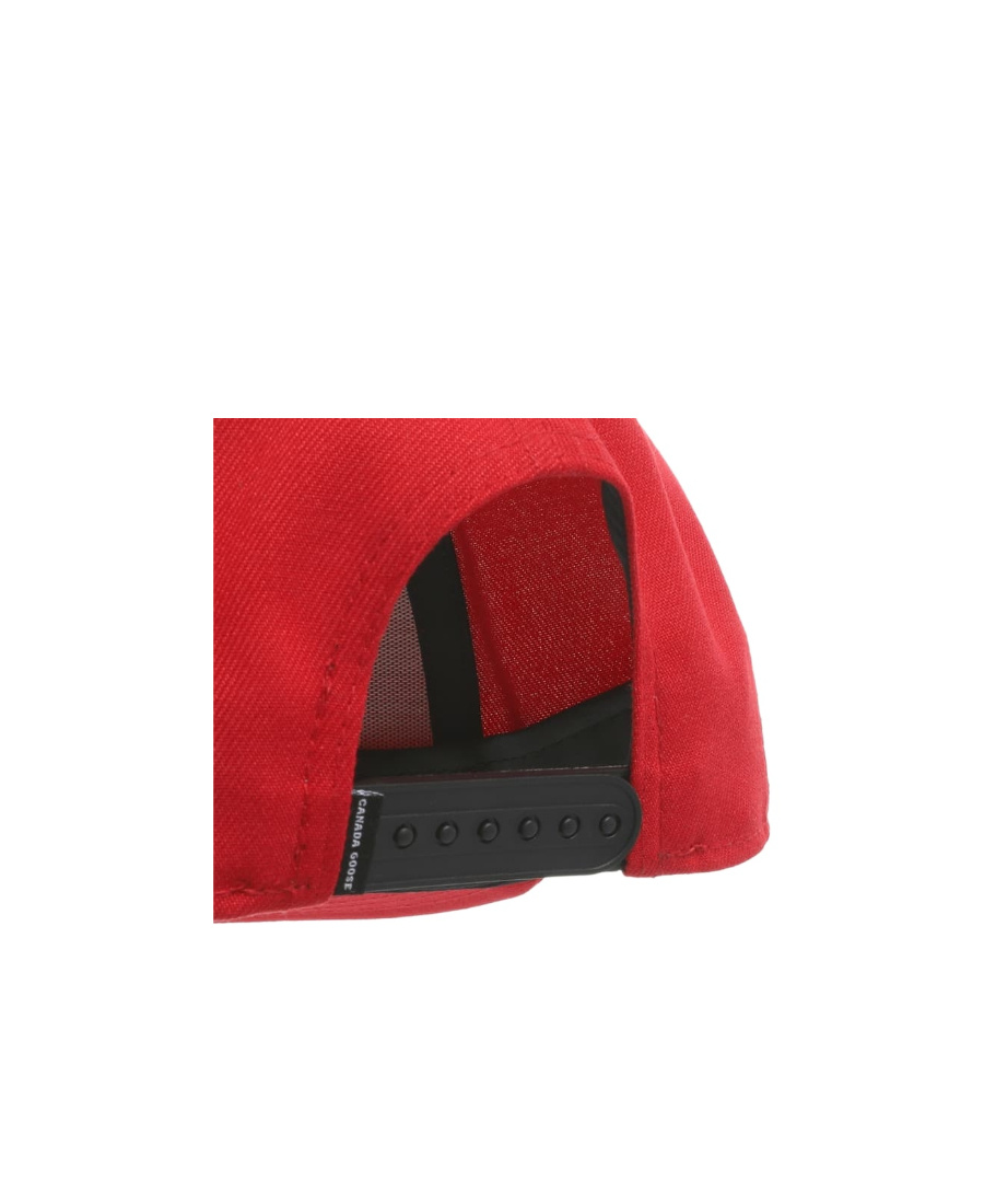 Canada Goose Logo Cap In Red