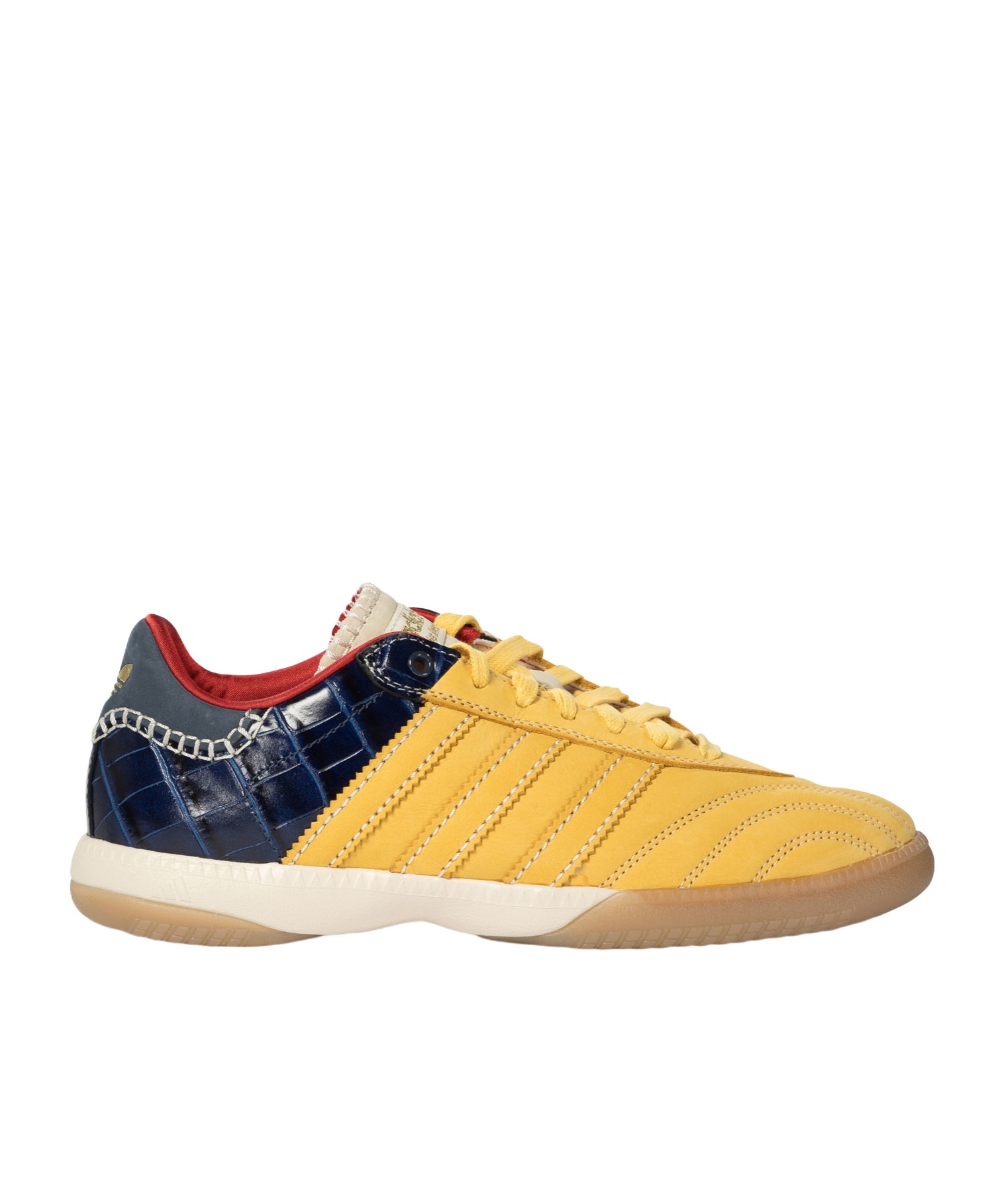 Adidas Originals Adidas Mn Samba Suede Sneakers Fade Yellow Gold In Yellow