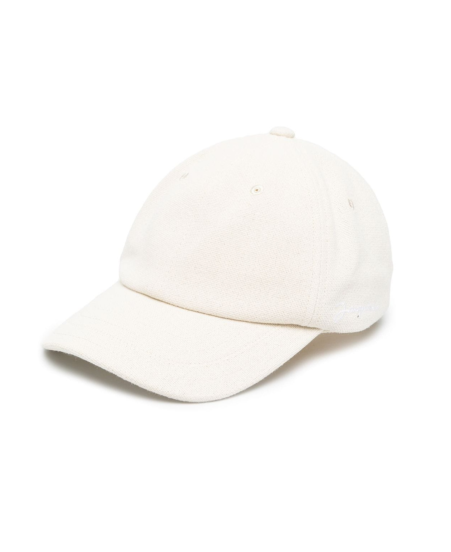 Jacquemus La Casquette  Baseball Cap In Gray