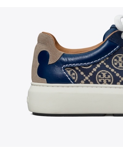 TORY BURCH T-MONOGRAM LADYBUG SNEAKERS