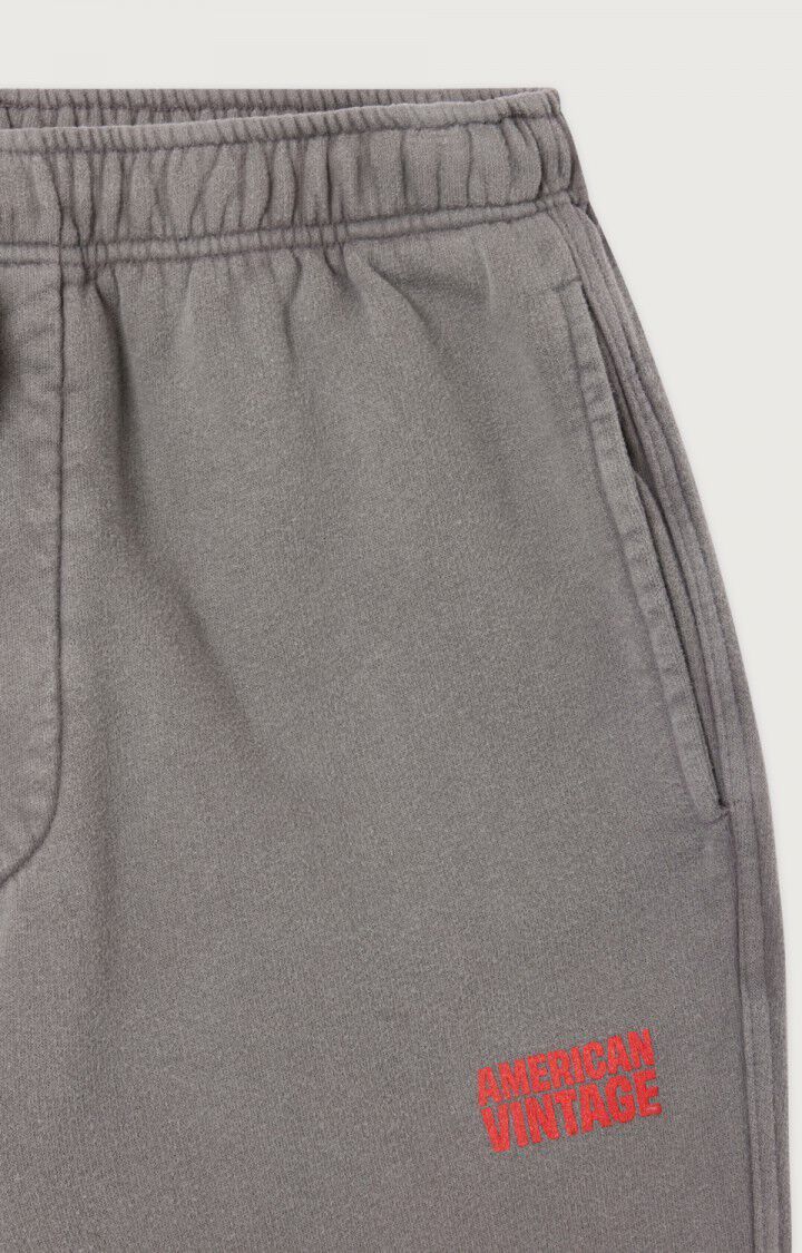 American Vintage Drawstring Jogging Pants In Gray