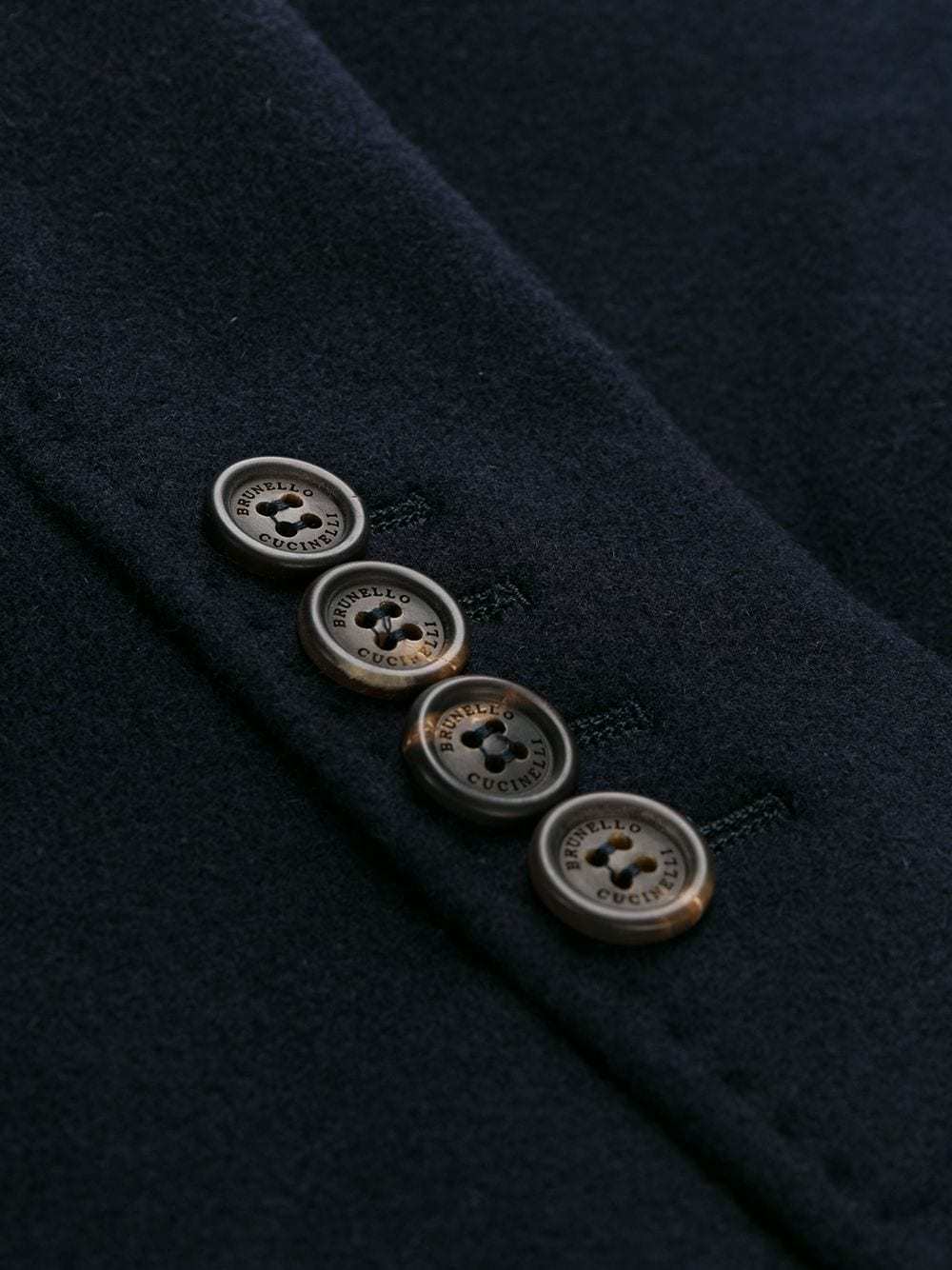 Brunello Cucinelli Single-breasted Cashmere Coat In Black