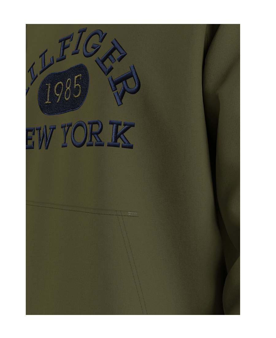 TOMMY HILFIGER HILFIGER MONOTYPE COLLEGE LOGO HOODIE