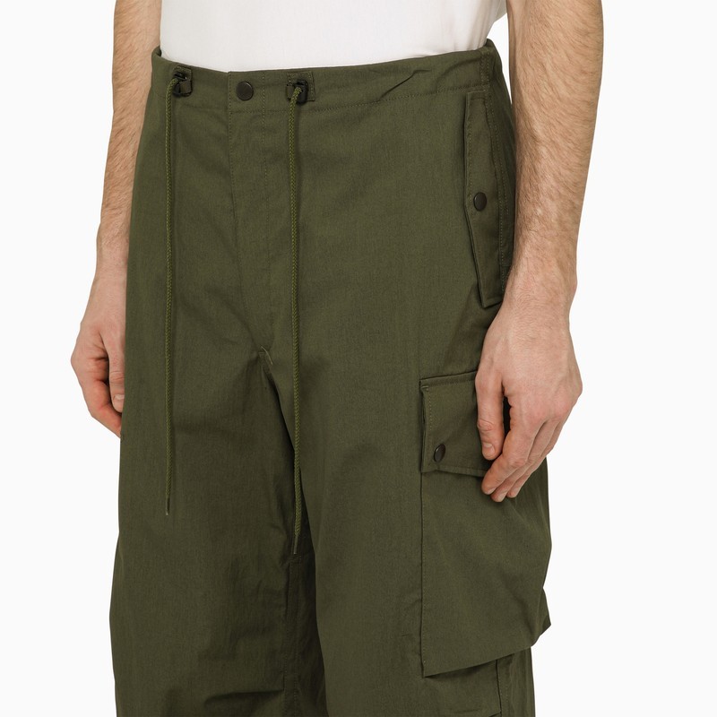 Shop Needles Multi-pocket Casual Pants In Green
