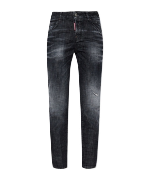 Dsquared2 Logo Patch Slim-fit Jeans