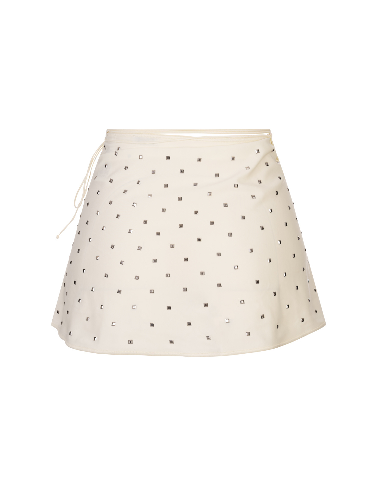 Oseree Strappy Skirt In White