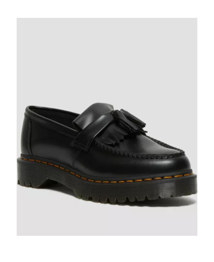 Dr. Martens' Adrian Bex Leather Loafers In Black
