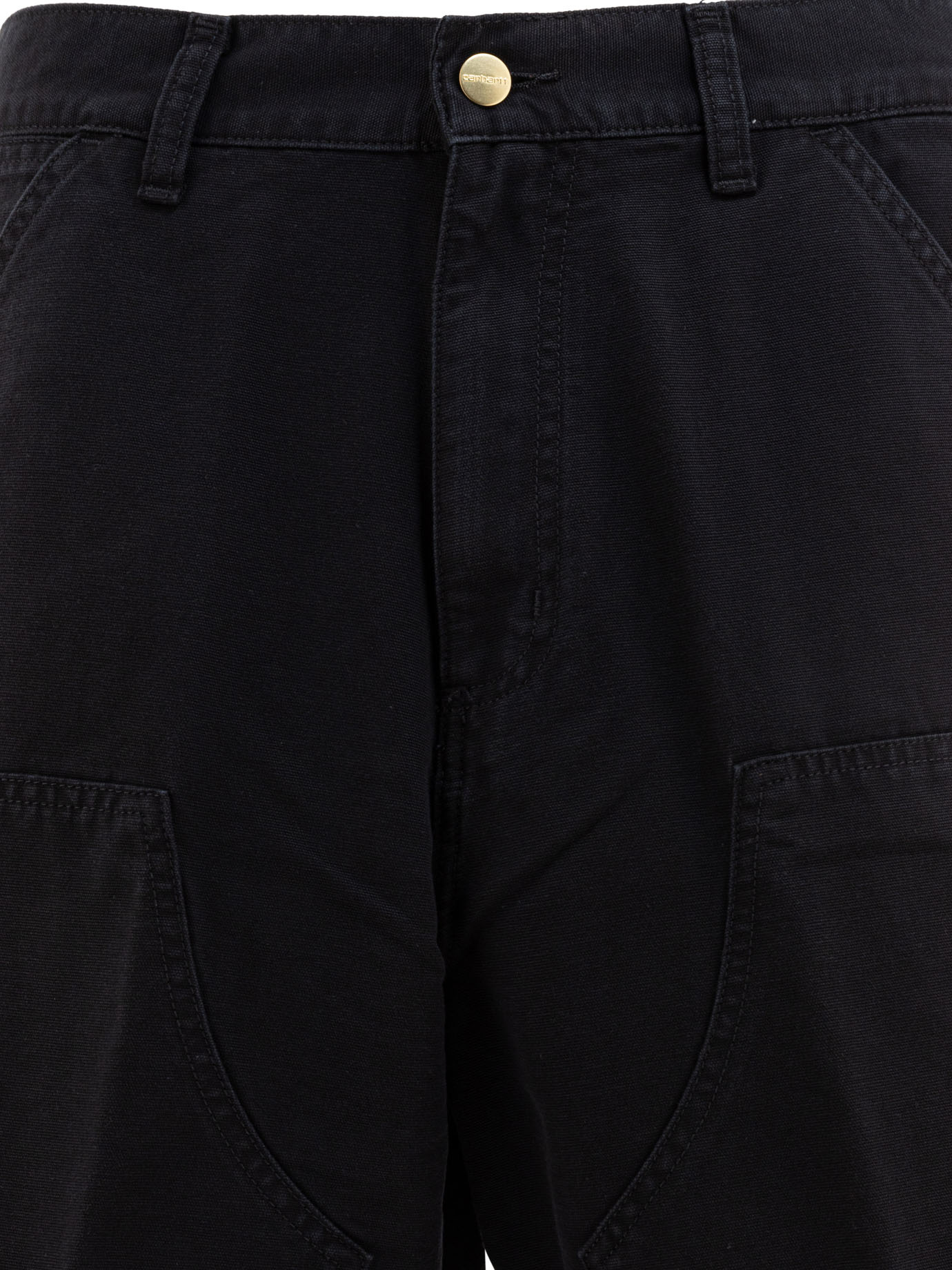 Carhartt Regular Waist Relaxed Fit Single Knee Shorts In Black