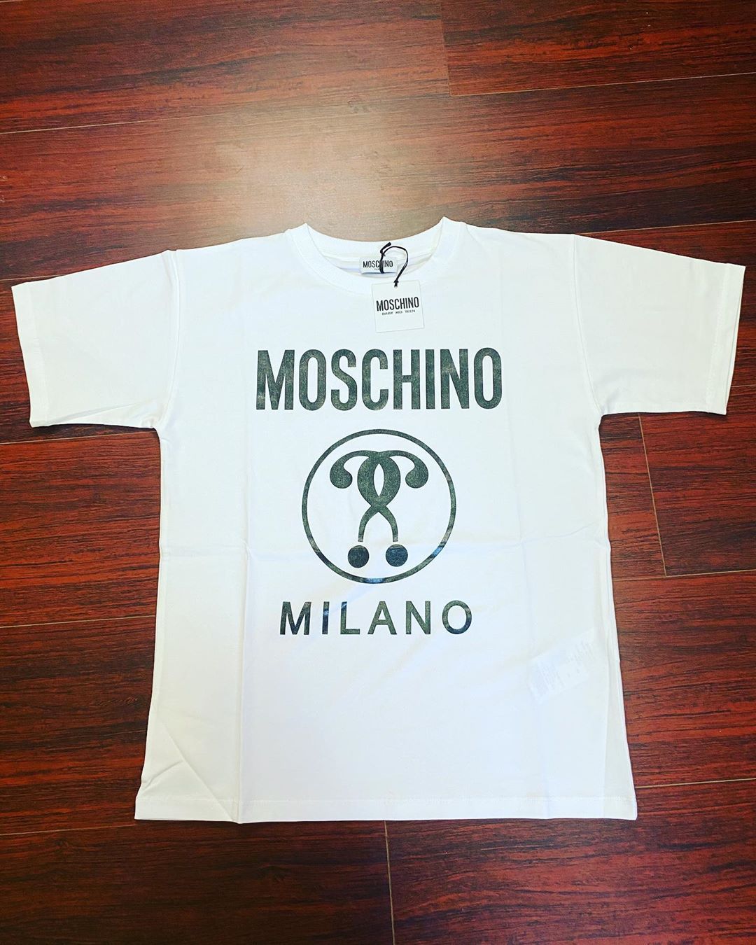 Moschino Logo Details Short-sleeved T-shirt In White