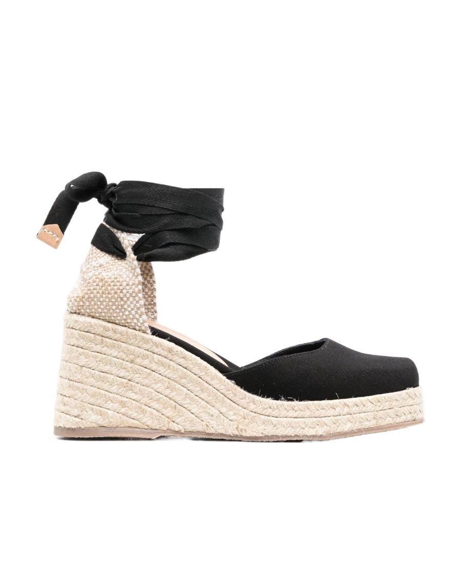 Castaã±er Castaner Women's Flat Shoes Black In Nude