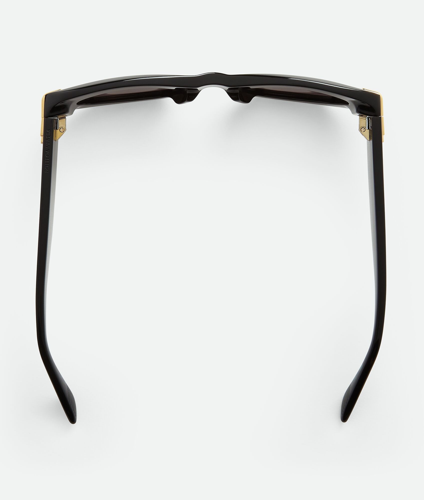 Bottega Veneta Mitre Oval-framed Sunglasses In Black