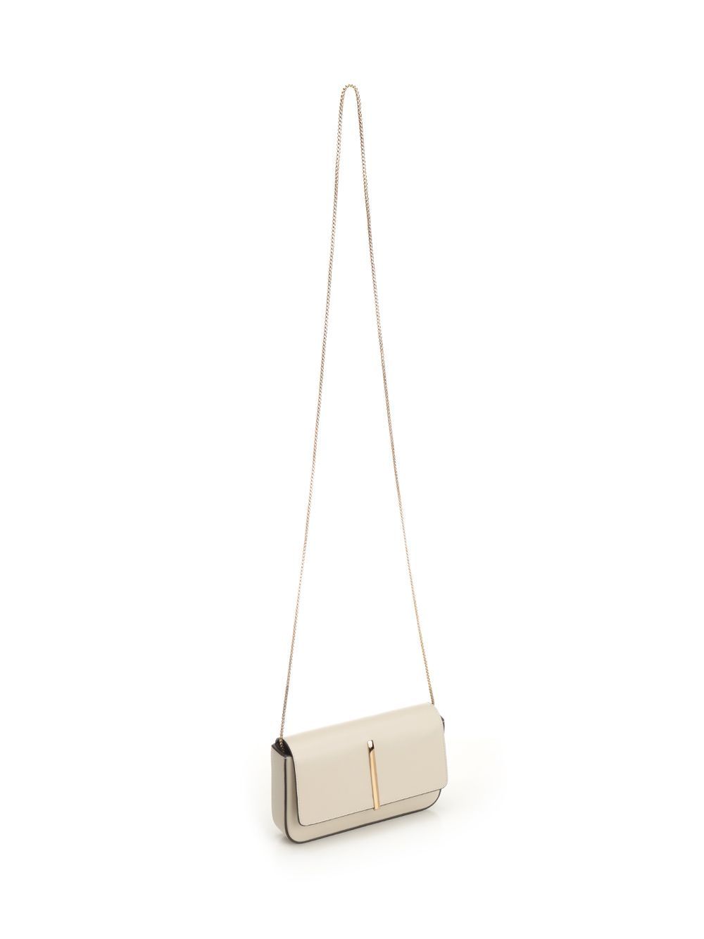 Tod's Mini Flap Shoulder Bag In White