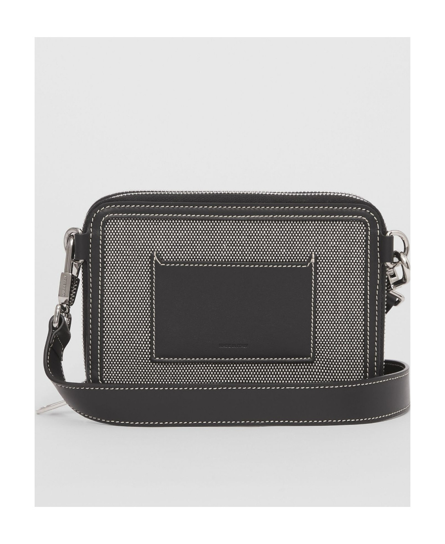 Burberry Printed Crossbody Bag In Black