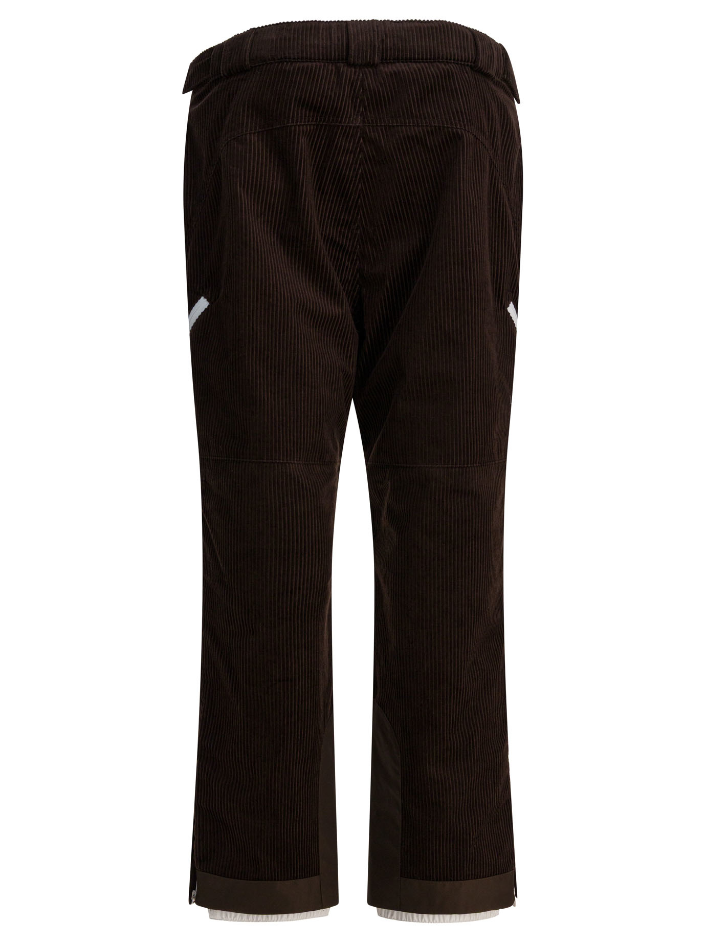 Brunello Cucinelli Corduroy Trousers Velvet Padding In Brown