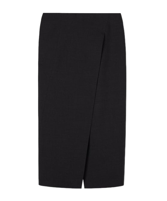 GUCCI PANELLED MIDI SKIRT 