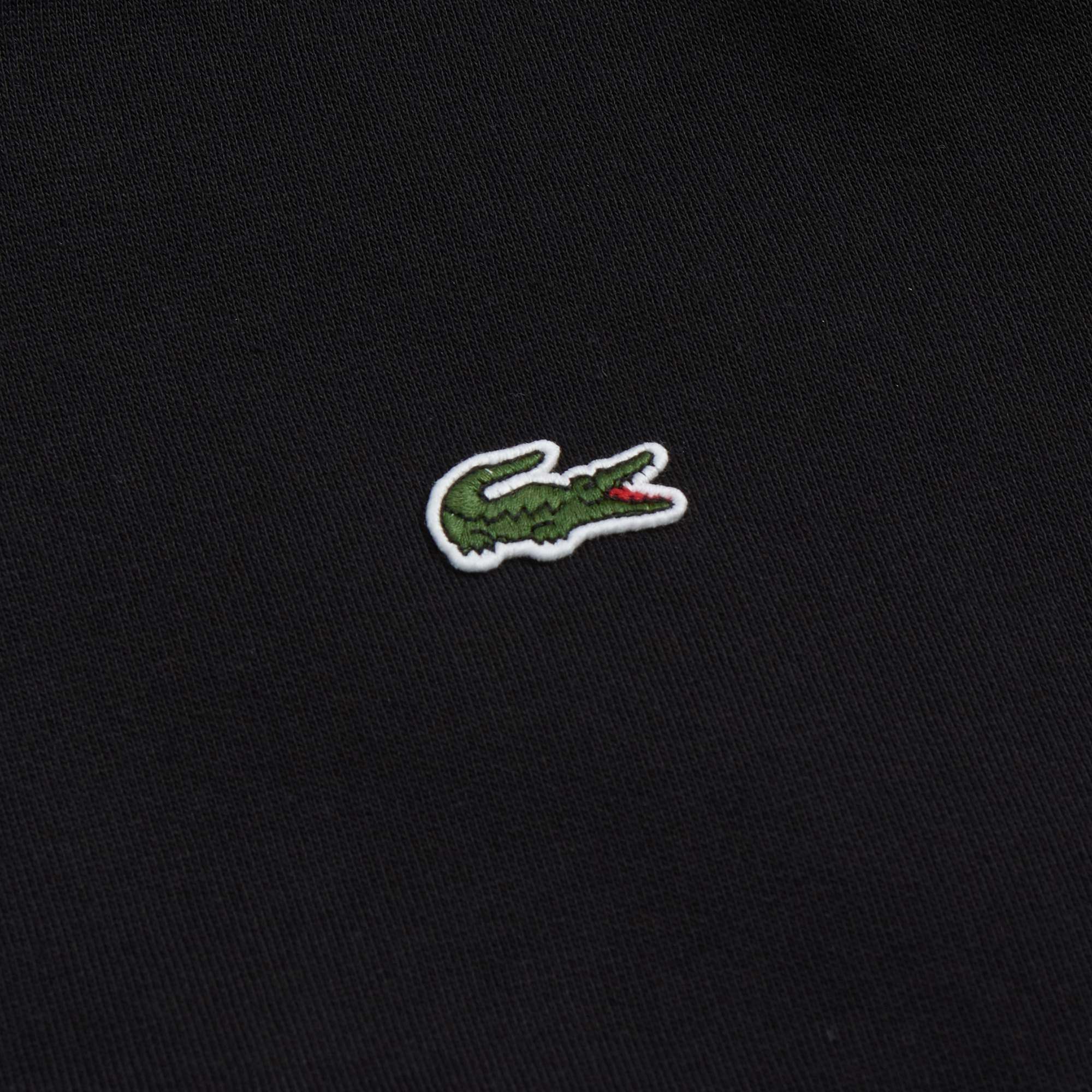 Lacoste Hooded Sweater In Black