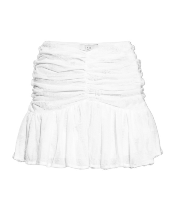 Iro Emblem Skirt In White