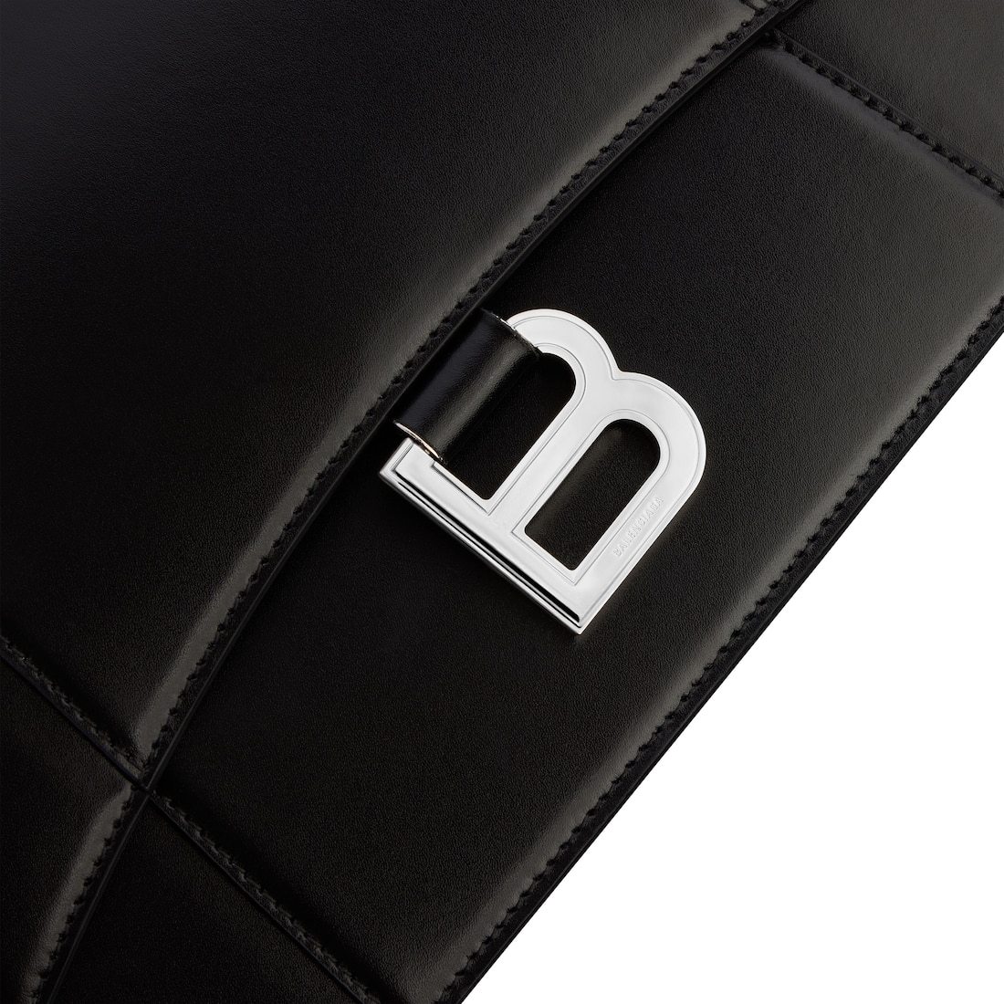 Balenciaga Women's Hourglass Medium Flap Bag In Black