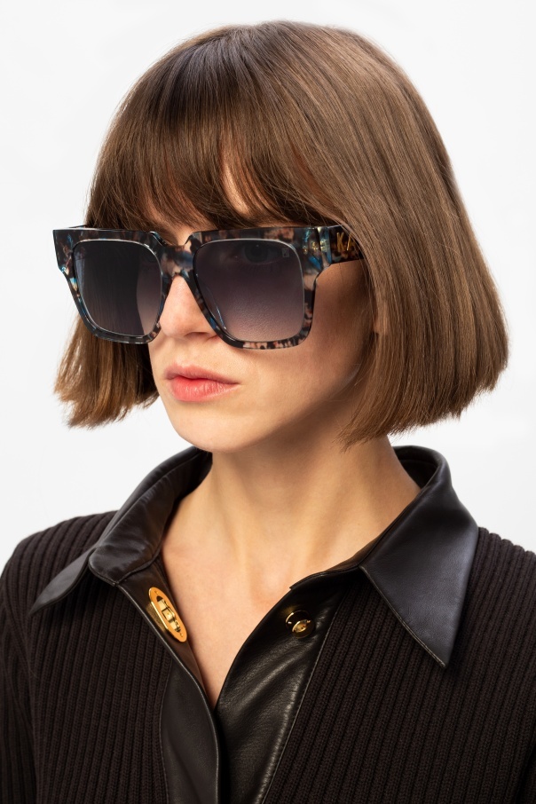 ANNA-KARIN KARLSSON LOGO SUNGLASSES
